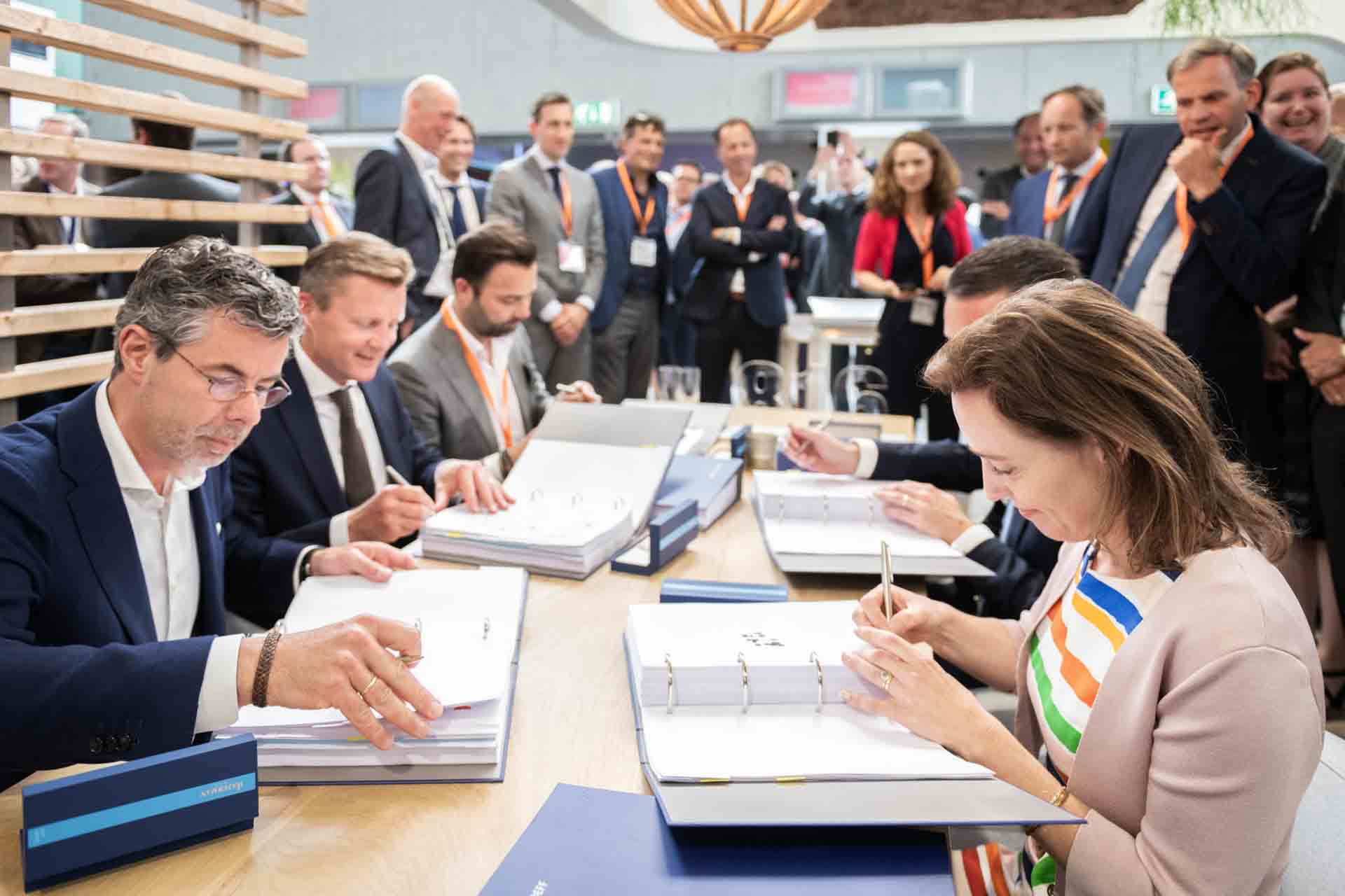 Persfotografie Amvest Provada Rai Amsterdam