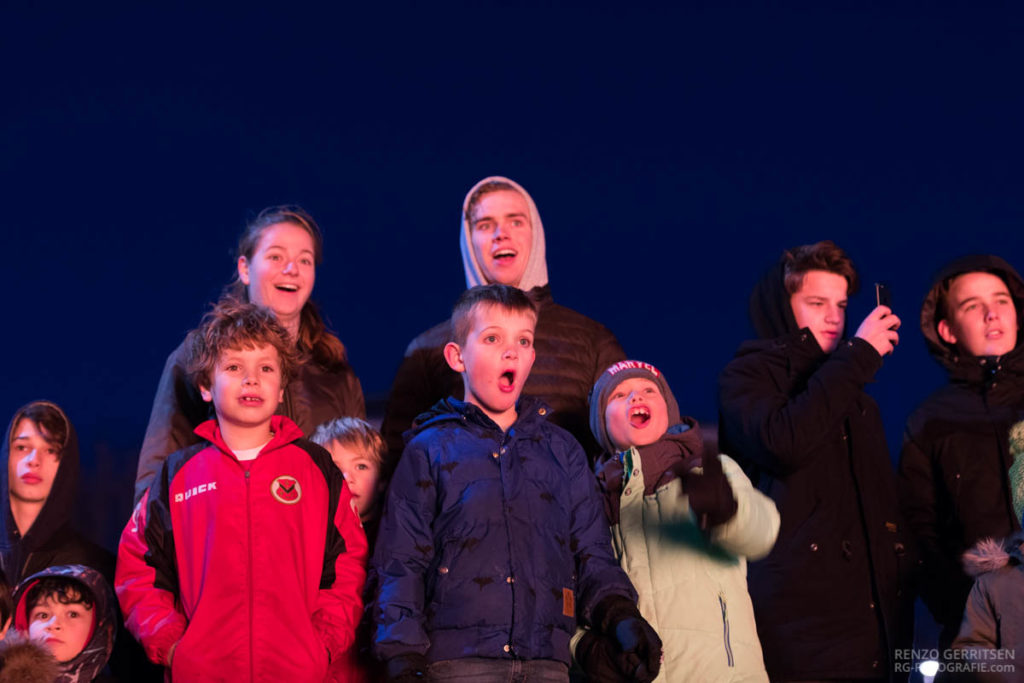 Kerstboomverbranding Amsterdam Museumplein