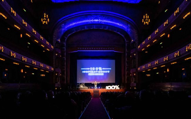 Event fotografie 100% Inspiratieshow Thijs Lindhout