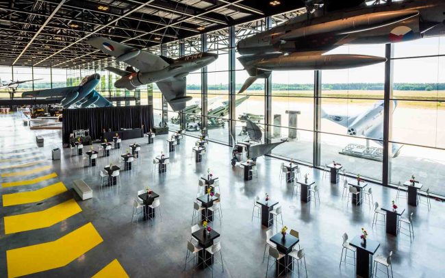 Interieur fotografie zakelijk Nationaal Militair Museum Soestenberg
