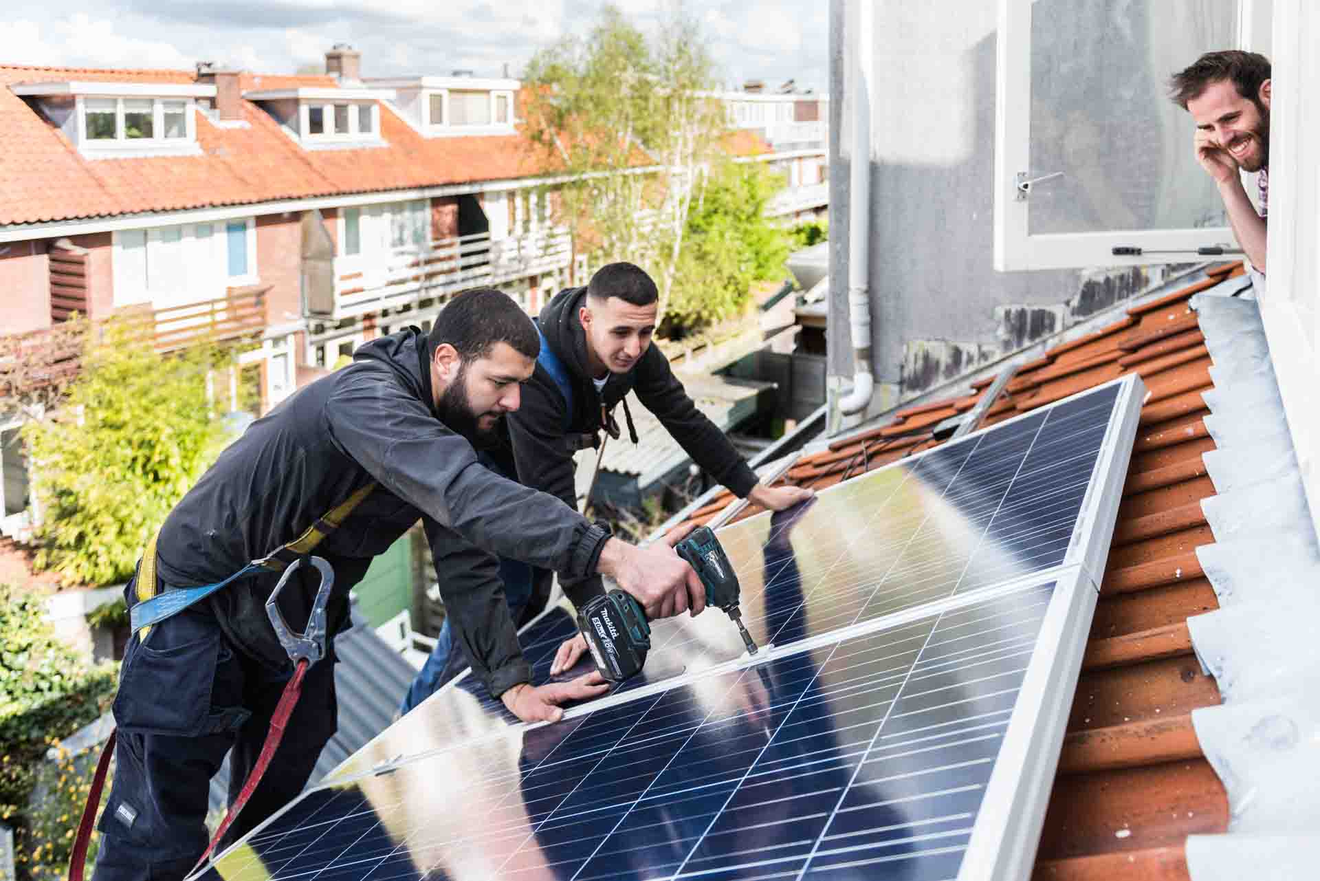 Zakelijke bedrijfsfotografie Gemeente Utrecht Energie duurzaamheid zonnepanelen