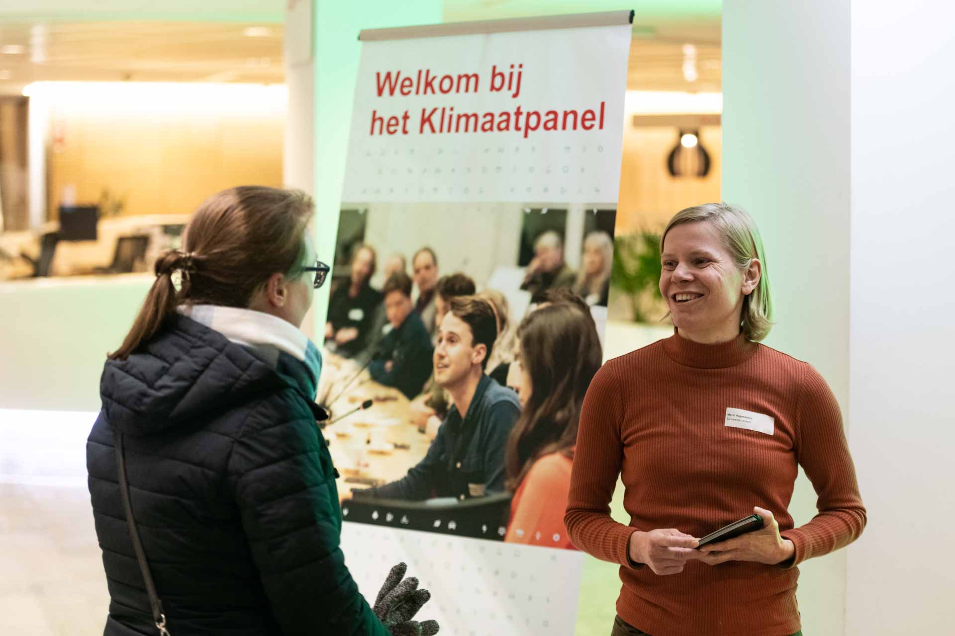 Klimaatpanel Gemeente Utrecht zakelijke fotografie