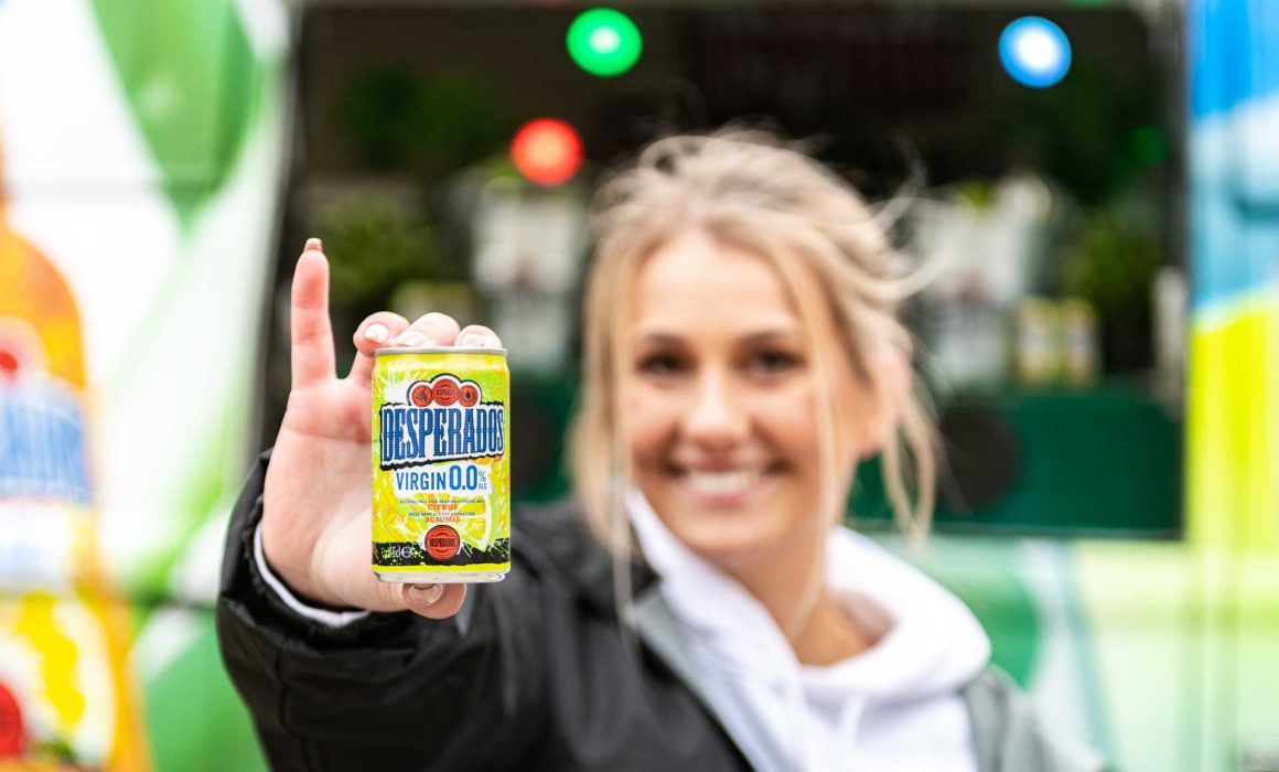 Reclamefotografie Desperados Leidseplein Amsterdam