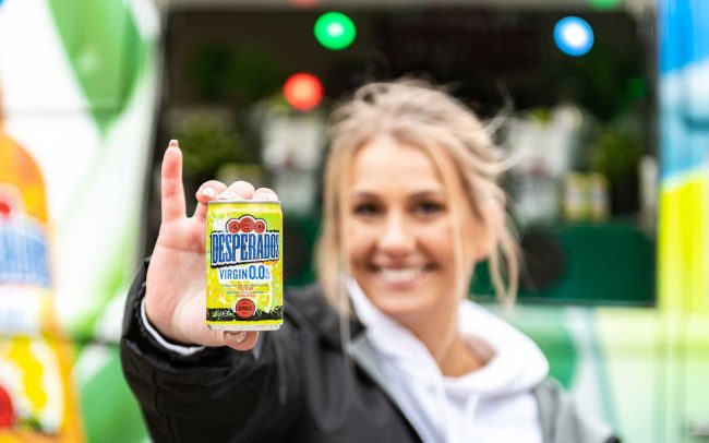 Reclamefotografie Desperados Leidseplein Amsterdam